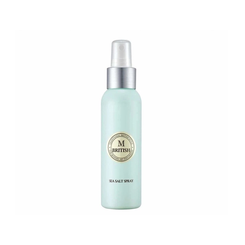 BRITISH M Organics Sea Salt Spray 4.05oz Matte Beach Waves Volumizer Sealed